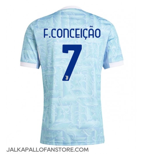 Juventus Francisco Conceicao #7 Vieraspaita 2025-26 Lyhythihainen Juventus Francisco Conceicao #7 Vieraspaita 2025-26 Lyhythihainen